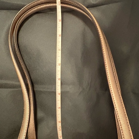 Kate Spade Rose Gold Tinsel Glitter Tote, Never Used - Picture 13 of 13